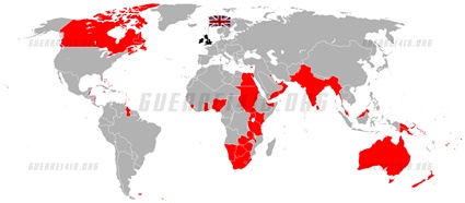 L'Empire britannique en 1914