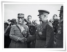 L'arrivée du général Pershing à Boulogne-sur-Mer